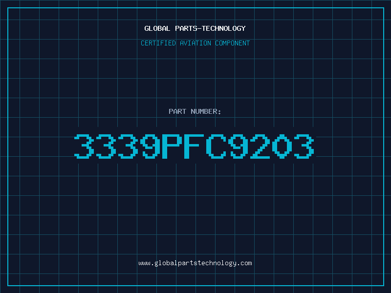 Aviation Part 3339PFC9203