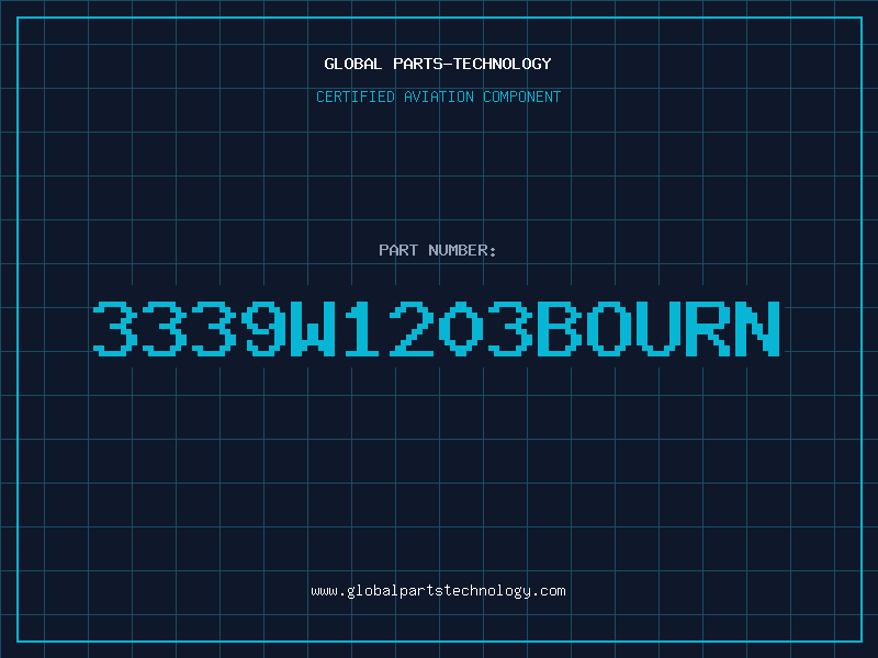 Aviation Part 3339W1203BOURN