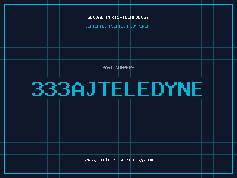 Aviation Part 333AJTeledyne