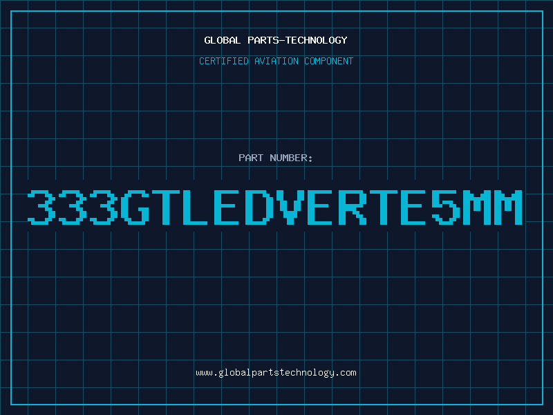 Aviation Part 333GTLEDVERTE5MM