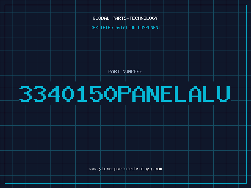 Aviation Part 3340150PANELALU