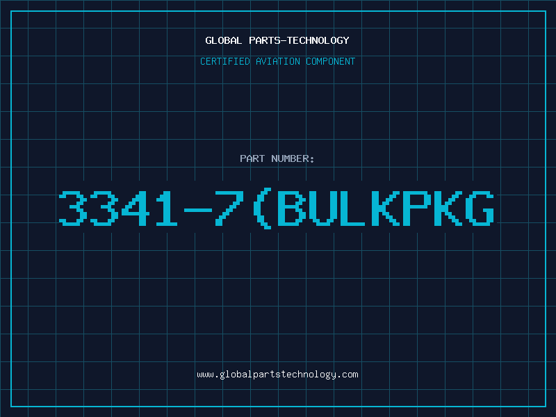 Aviation Part 3341-7(BULKPKG