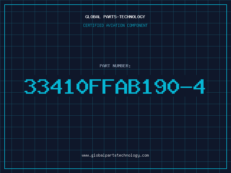 Aviation Part 33410FFAB190-4