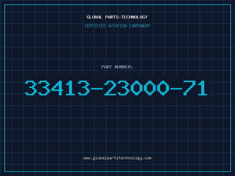 Aviation Part 33413-23000-71