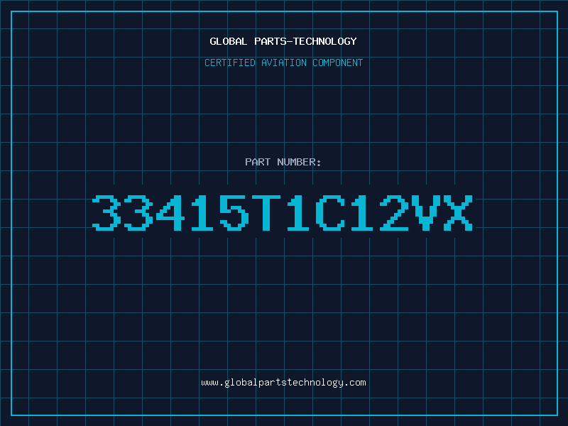 Aviation Part 33415T1C12VX