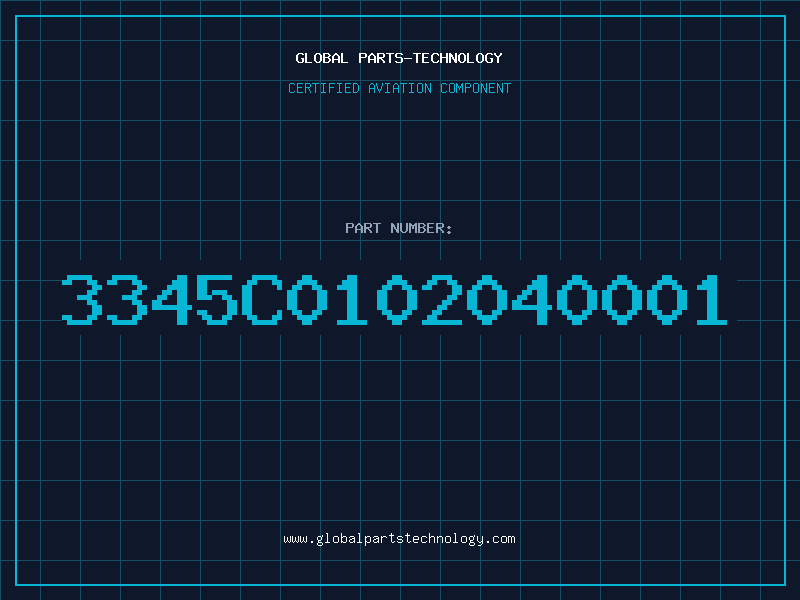Aviation Part 3345C0102040001