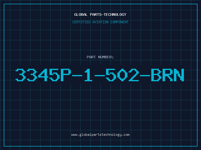 Aviation Part 3345P-1-502-BRN
