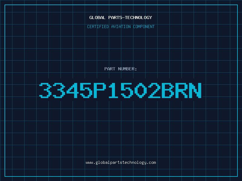 Aviation Part 3345P1502BRN
