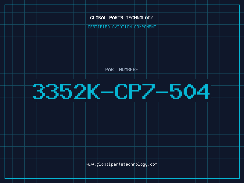 Aviation Part 3352K-CP7-504