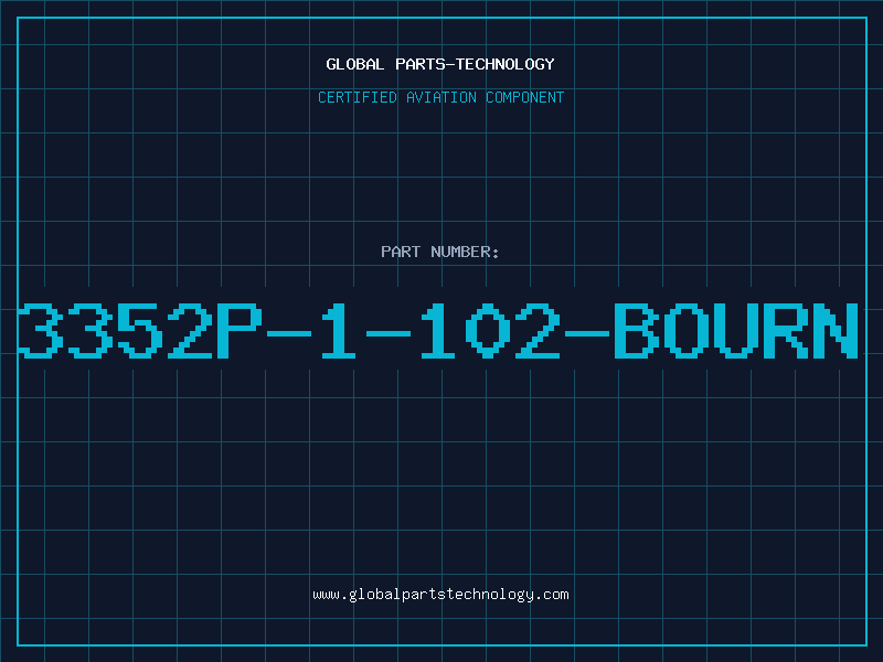 Aviation Part 3352P-1-102-BOURN