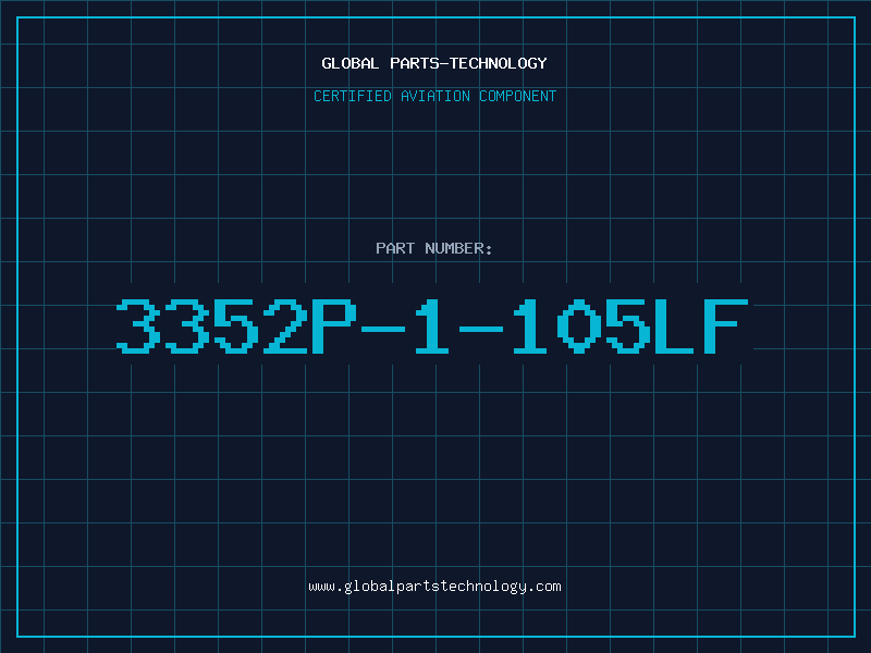 Aviation Part 3352P-1-105LF