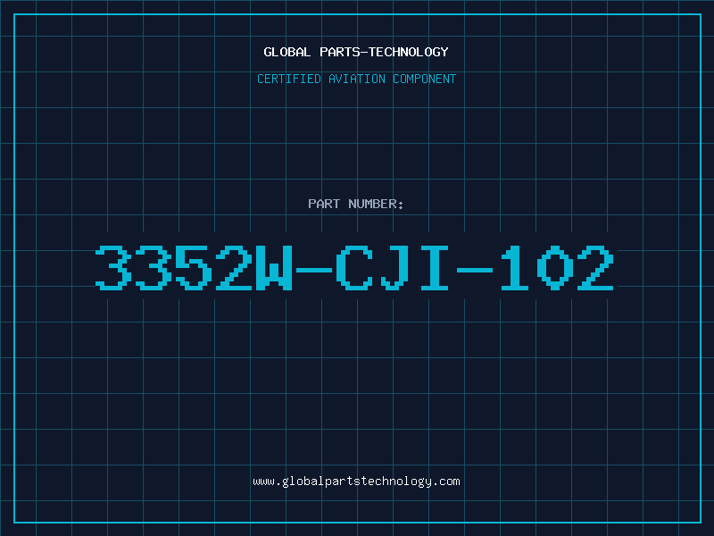 Aviation Part 3352W-CJI-102
