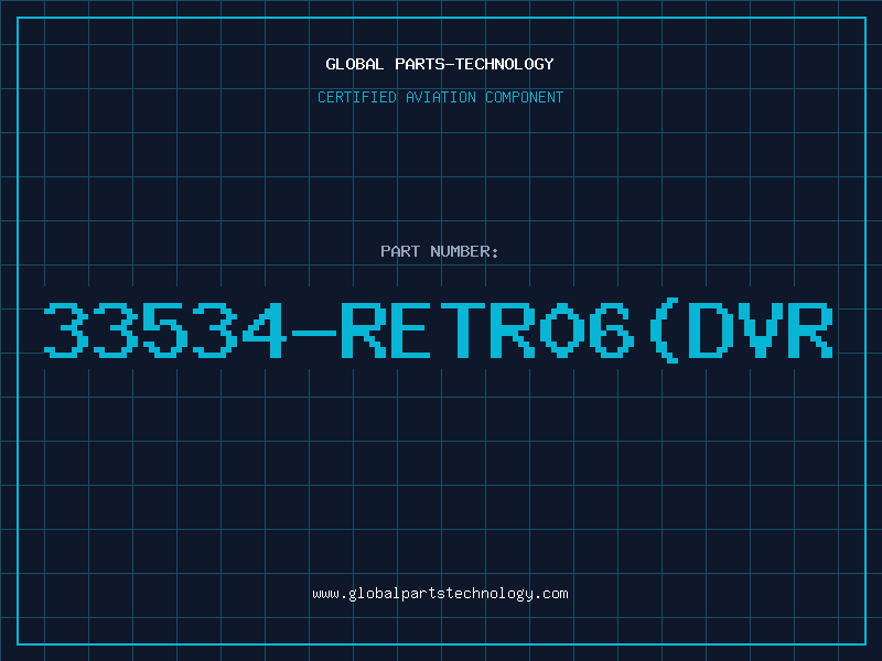 Aviation Part 33534-RETR06(DVR