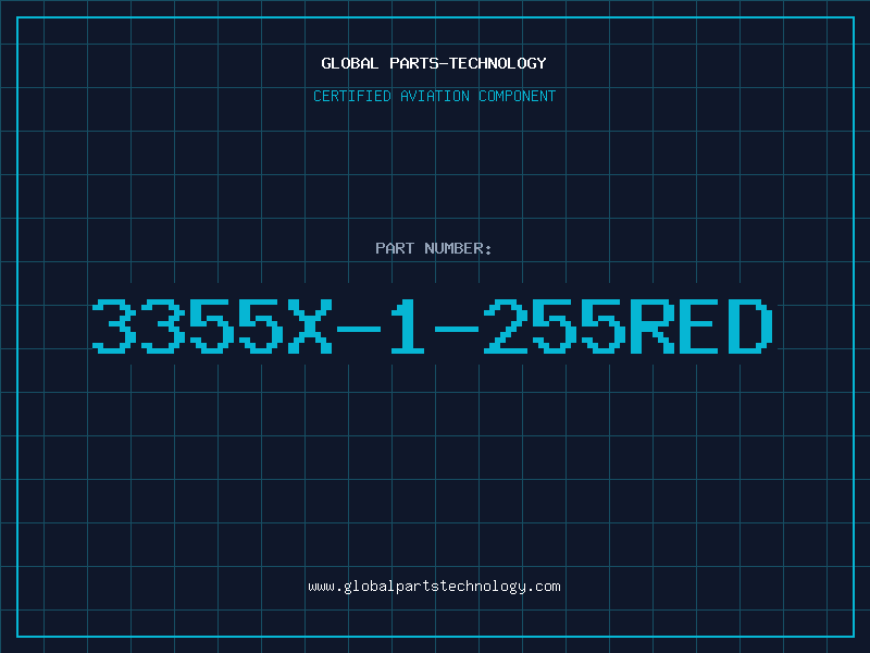 Aviation Part 3355X-1-255RED