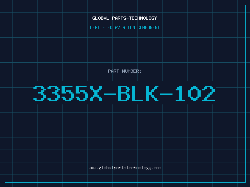Aviation Part 3355X-BLK-102