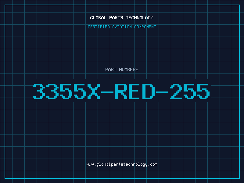 Aviation Part 3355X-RED-255