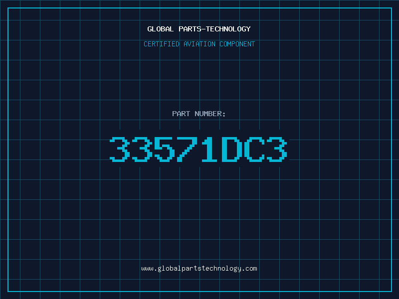 Aviation Part 33571DC3