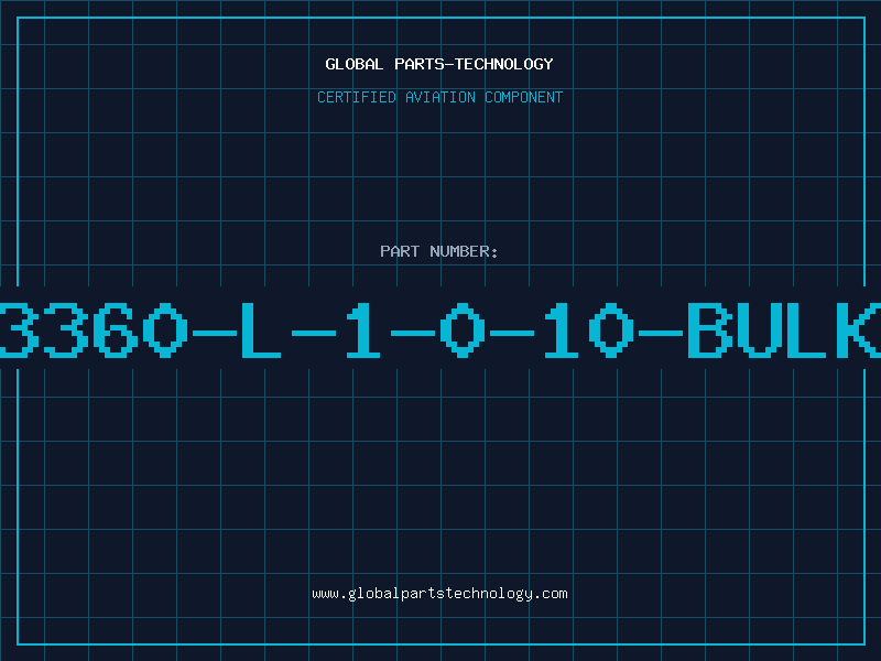 Aviation Part 3360-L-1-0-10-BULK
