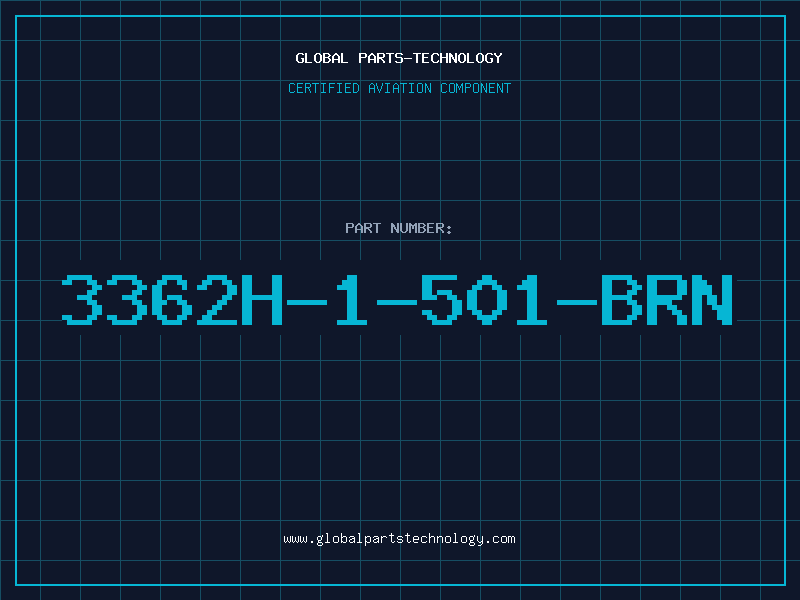 Aviation Part 3362H-1-501-BRN