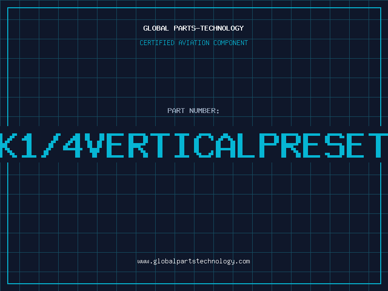Aviation Part 3362P-1-20320K1/4VERTICALPRESETPOTENTIOMETER