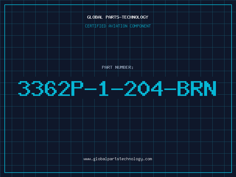 Aviation Part 3362P-1-204-BRN