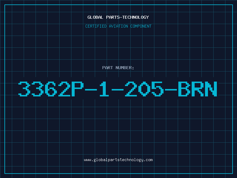Aviation Part 3362P-1-205-BRN