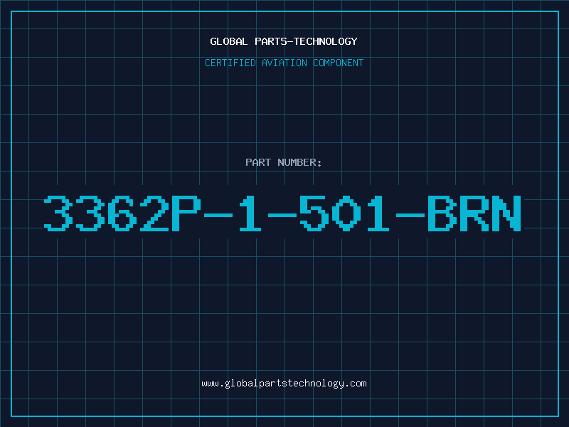 Aviation Part 3362P-1-501-BRN