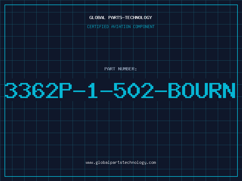 Aviation Part 3362P-1-502-BOURN