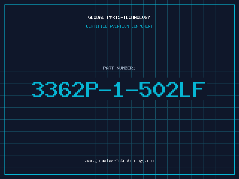 Aviation Part 3362P-1-502LF