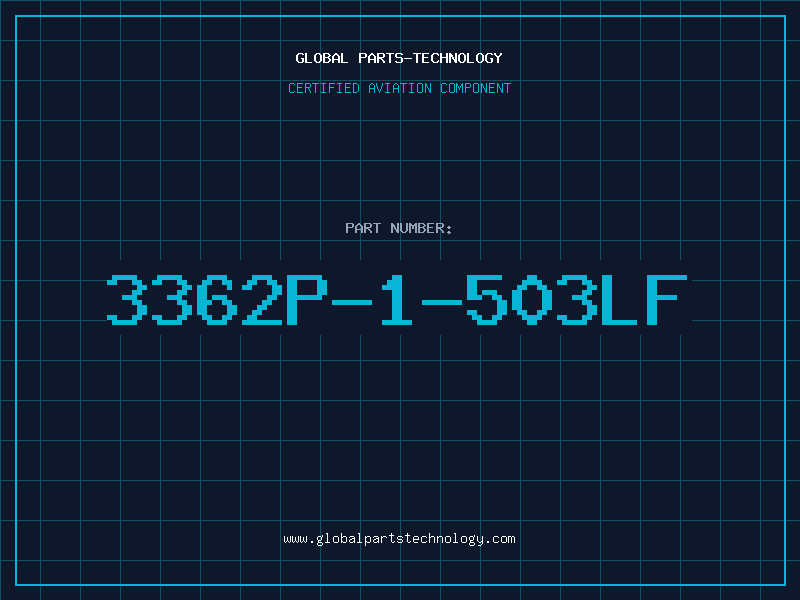 Aviation Part 3362P-1-503LF