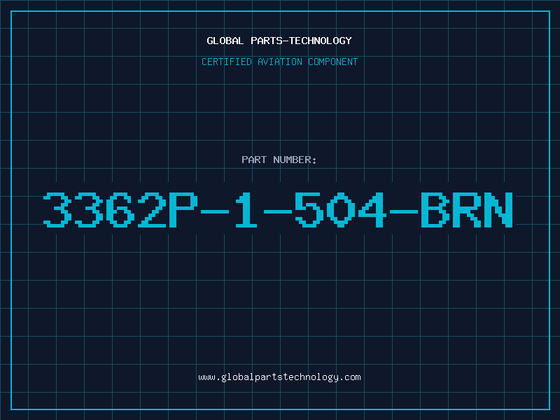 Aviation Part 3362P-1-504-BRN