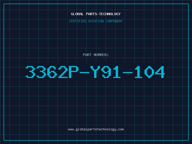 Aviation Part 3362P-Y91-104