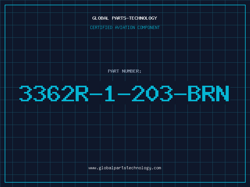 Aviation Part 3362R-1-203-BRN