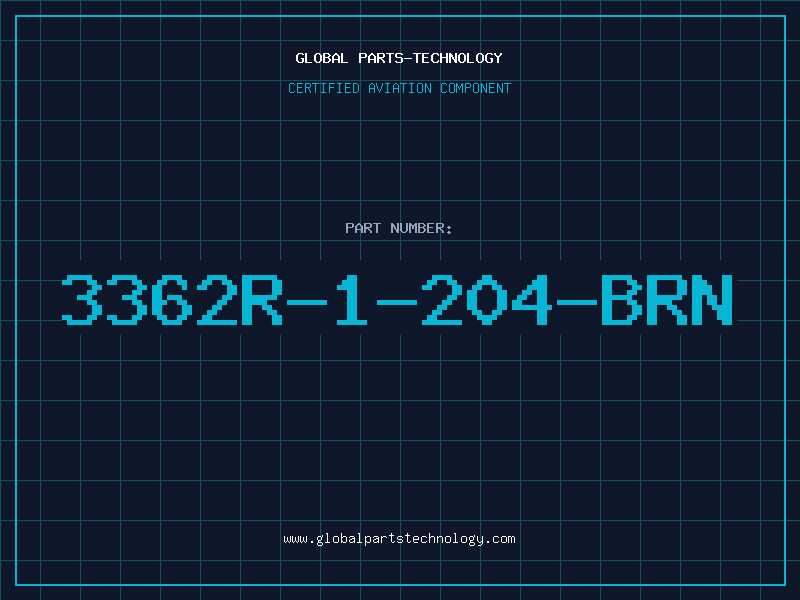 Aviation Part 3362R-1-204-BRN