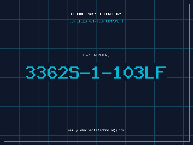 Aviation Part 3362S-1-103LF