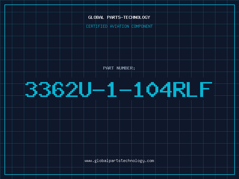 Aviation Part 3362U-1-104RLF