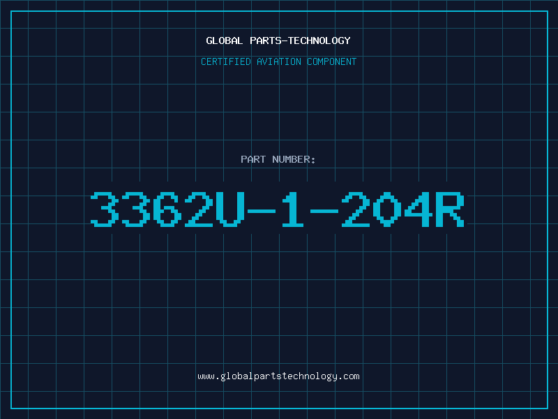 Aviation Part 3362U-1-204R