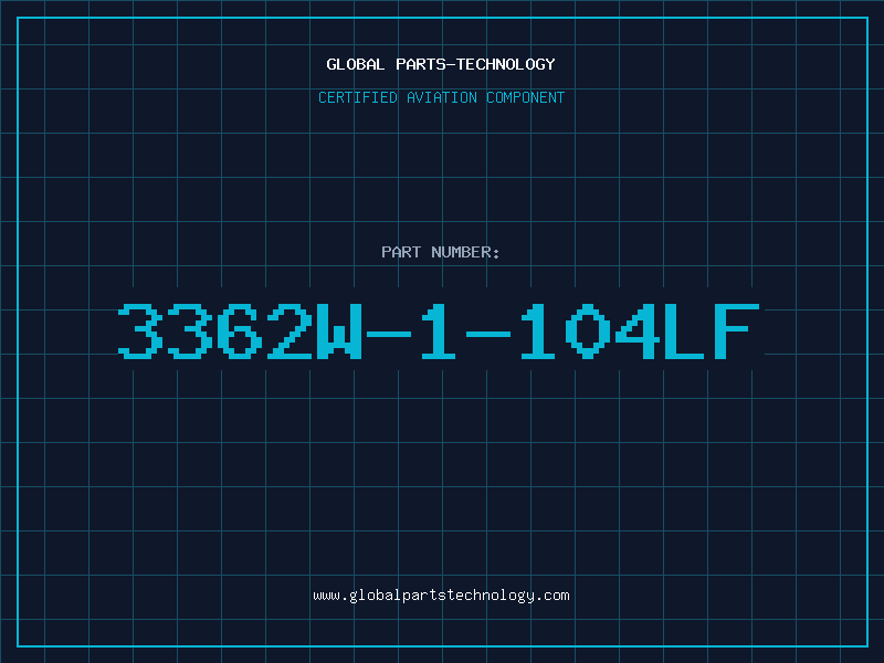 Aviation Part 3362W-1-104LF