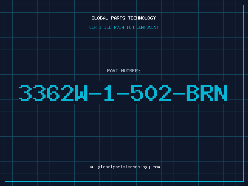 Aviation Part 3362W-1-502-BRN