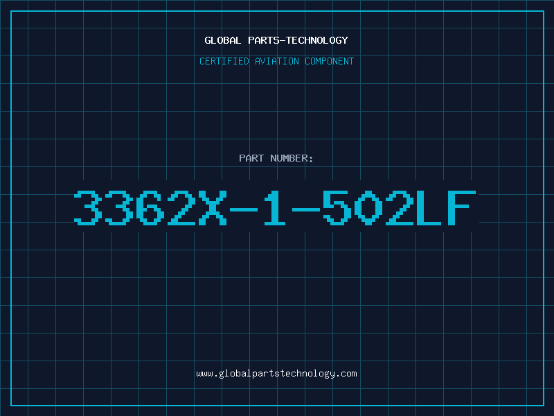 Aviation Part 3362X-1-502LF