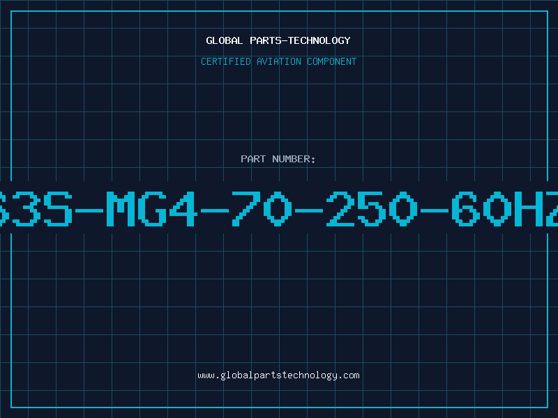 Aviation Part 3363S-MG4-70-250-60HZ-2