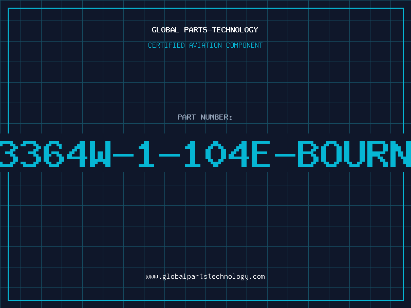 Aviation Part 3364W-1-104E-BOURN