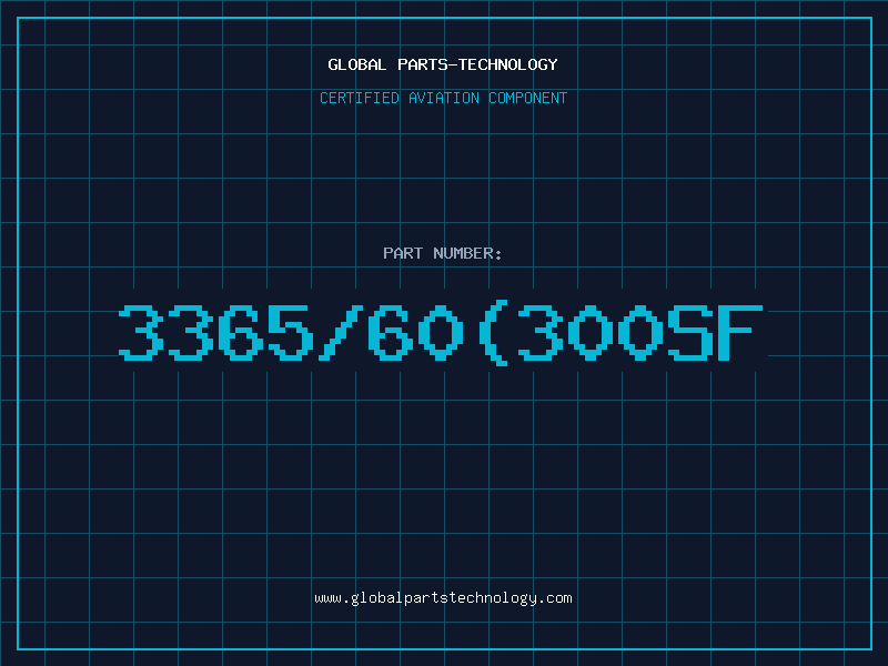 Aviation Part 3365/60(300SF