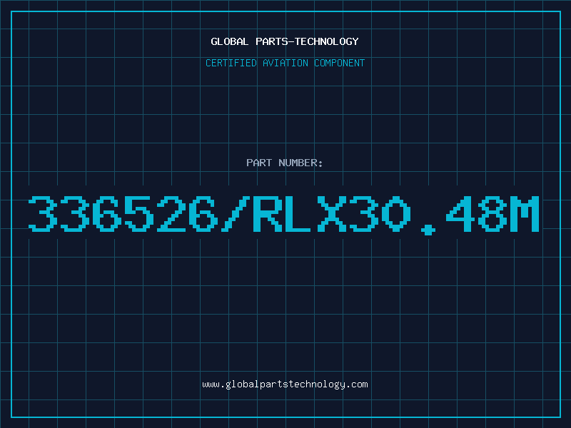 Aviation Part 336526/Rlx30.48M