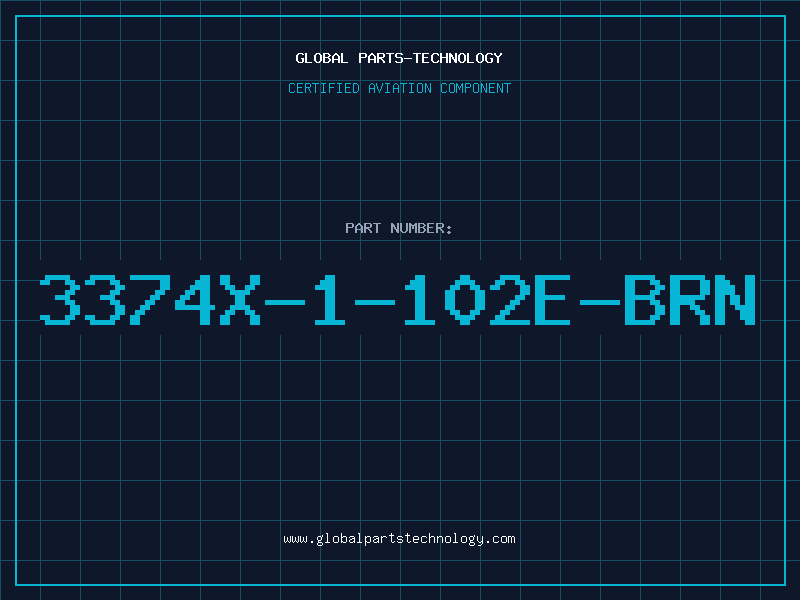 Aviation Part 3374X-1-102E-BRN