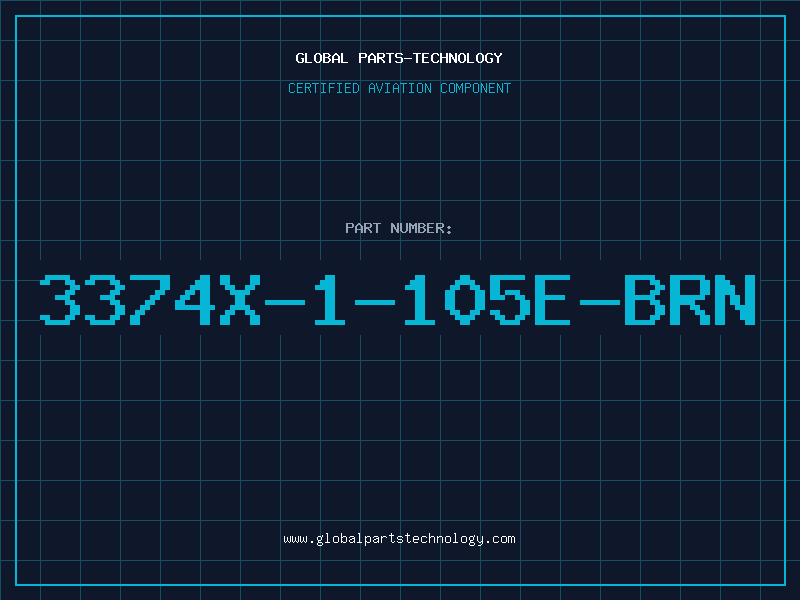 Aviation Part 3374X-1-105E-BRN