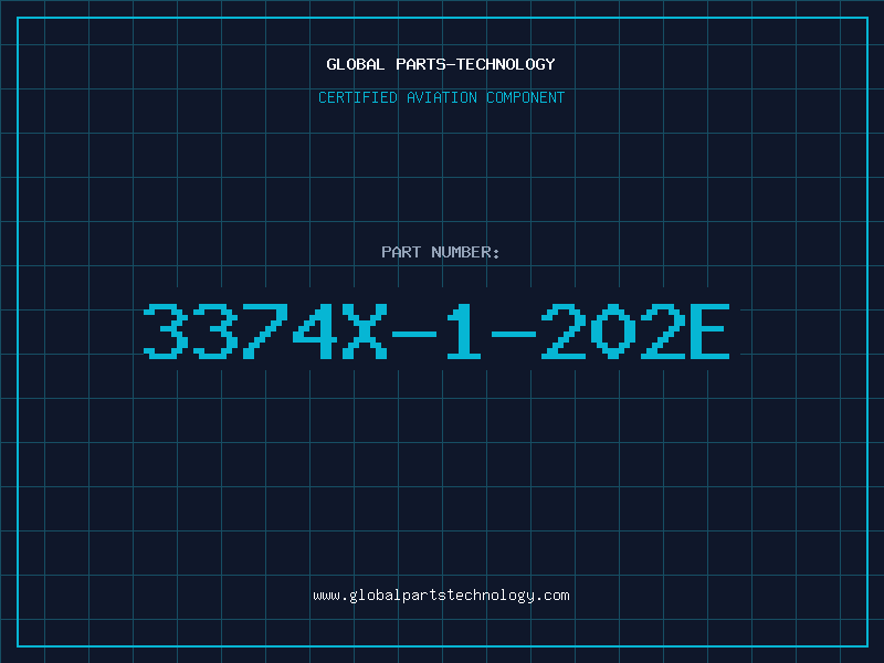 Aviation Part 3374X-1-202E