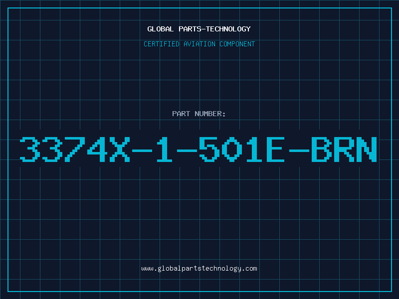 Aviation Part 3374X-1-501E-BRN