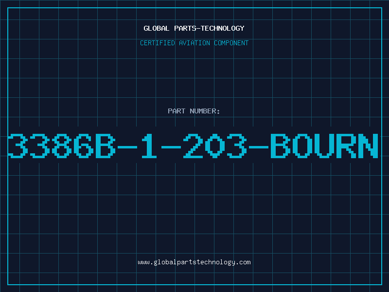 Aviation Part 3386B-1-203-BOURN