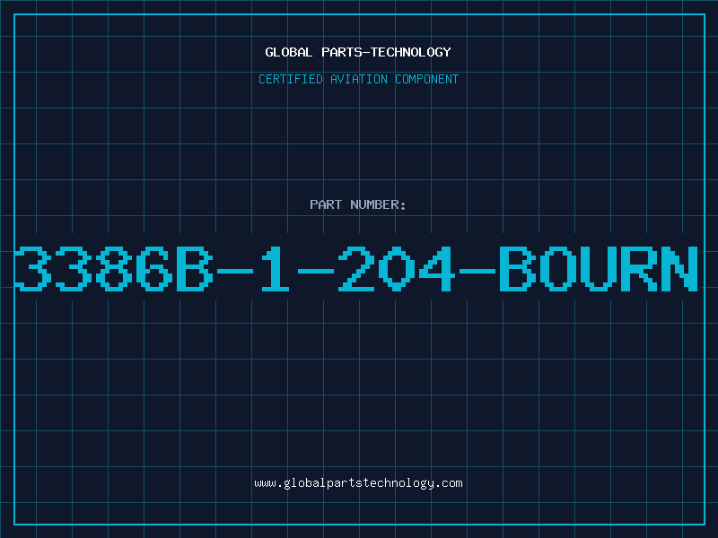Aviation Part 3386B-1-204-BOURN